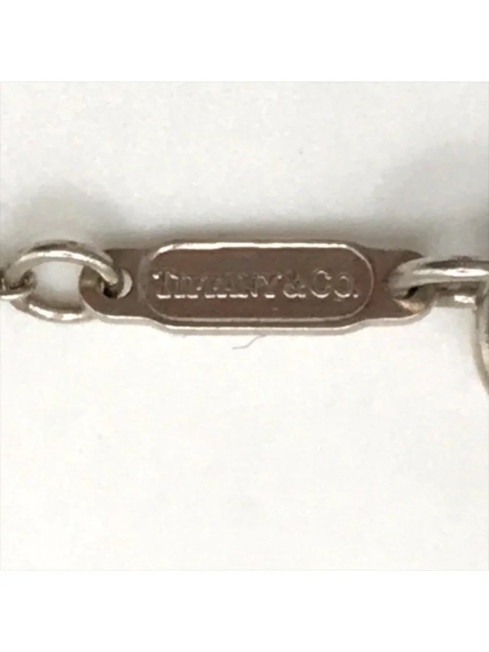 Tiffany & Co Atlas Open Circle Silver Necklace - Picture 6 of 7